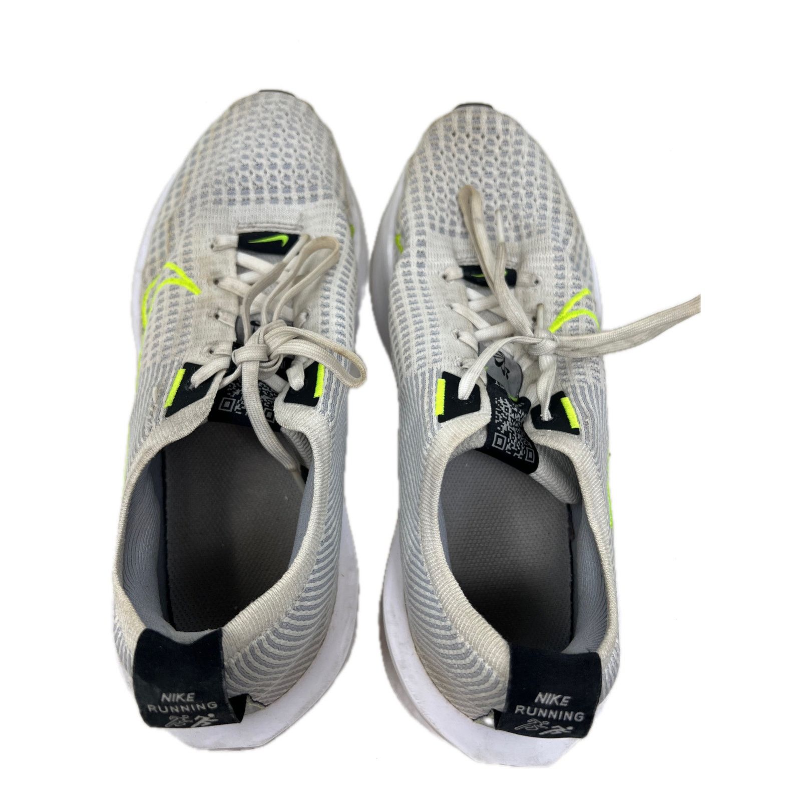 Nike Nike Interact Run White Wolf Grey Black Volt Mens 8.5 Size US 8.5 / EU 41-42 - 7 Thumbnail