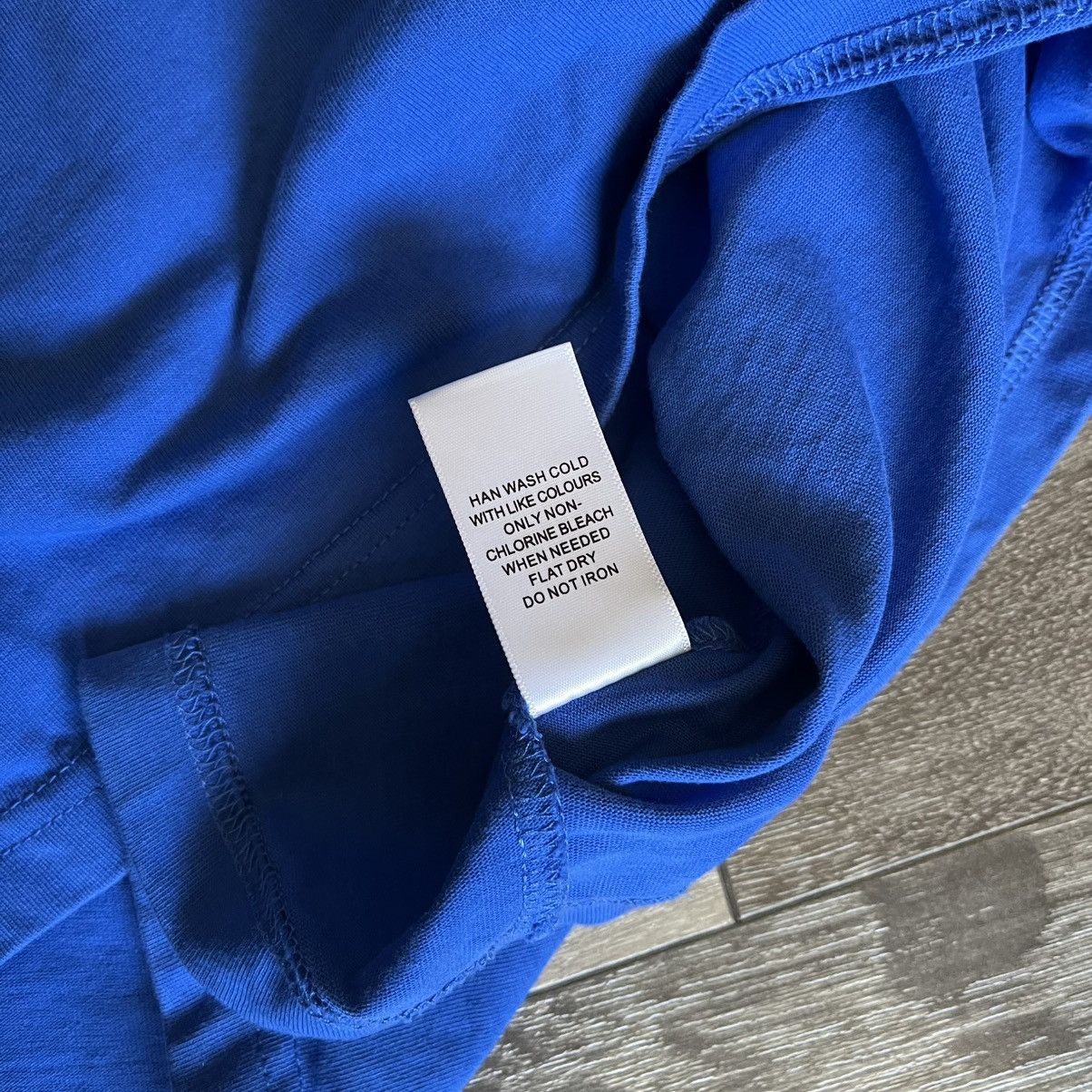 Essentials Fear of God Essentials TMC Crenshaw Blue Cobalt Logo T Shirt Size US XL / EU 56 / 4 - 8 Thumbnail