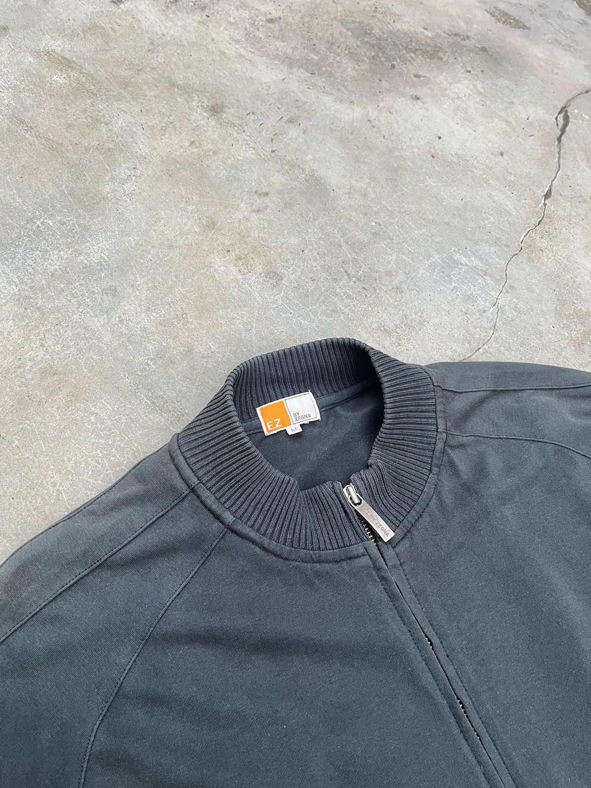 Ermenegildo Zegna Sunfaded Ez by Zegna Zipper Jacket Size US M / EU 48-50 / 2 - 2 Thumbnail
