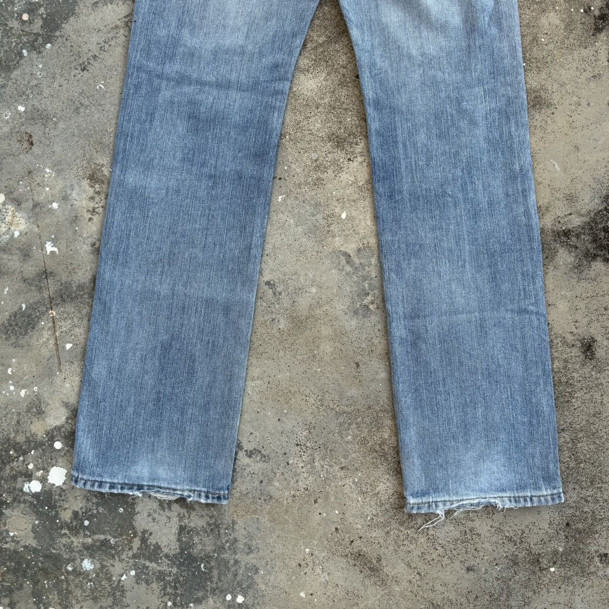 Japanese Brand VINTAGE WRANGLER FADED DISTRESSED JEAN DENIM PANTS Size US 30 / EU 46 - 10 Thumbnail