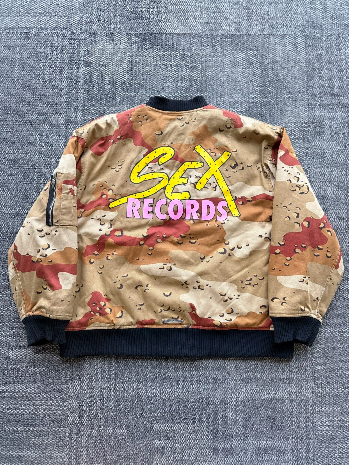 Chrome Hearts Chrome Hearts Mattyboy Sex Record Camo Bomber jacket Size US XL / EU 56 / 4 - 2 Thumbnail