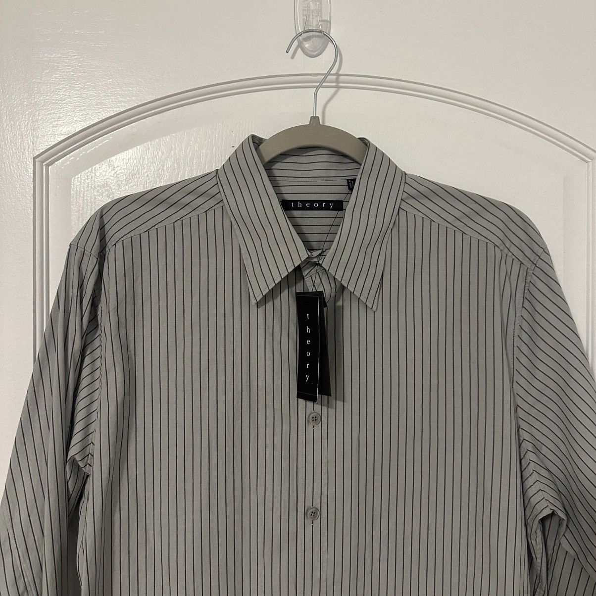 Theory Theory Sebastian Buttondown Dress Shirt Size US L / EU 52-54 / 3 - 2 Thumbnail