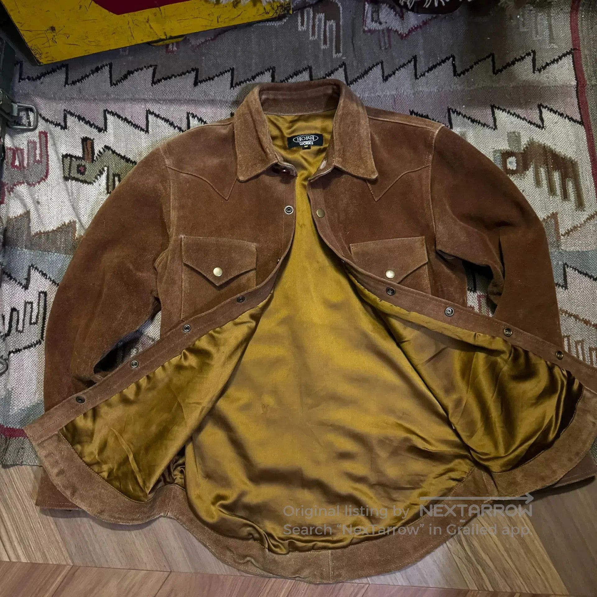 Vintage Vintage 70s Western Style Suede Jacket. Size US M / EU 48-50 / 2 - 5 Thumbnail