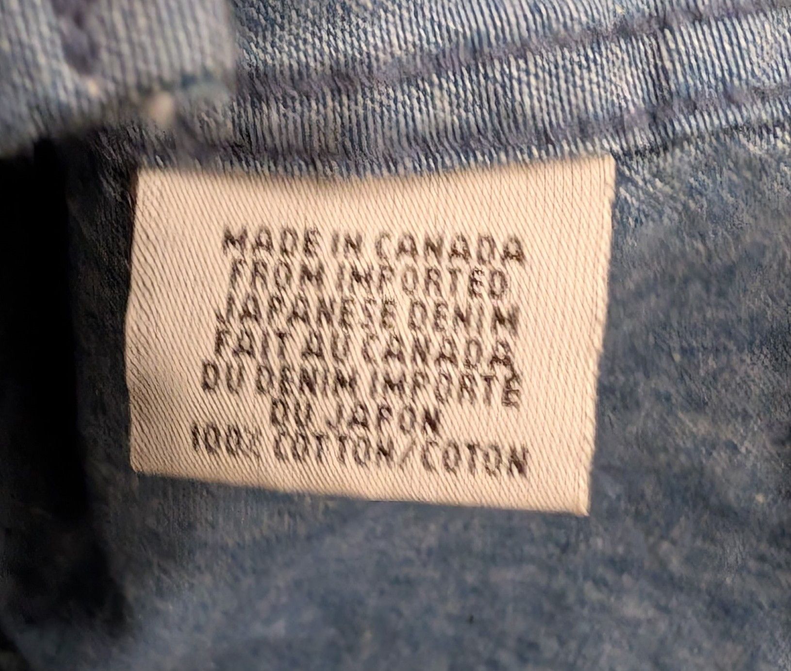 Naked & Famous Naked & Famous Japanese Denim Button Up Shirt Made in Canada Size US M / EU 48-50 / 2 - 4 Thumbnail