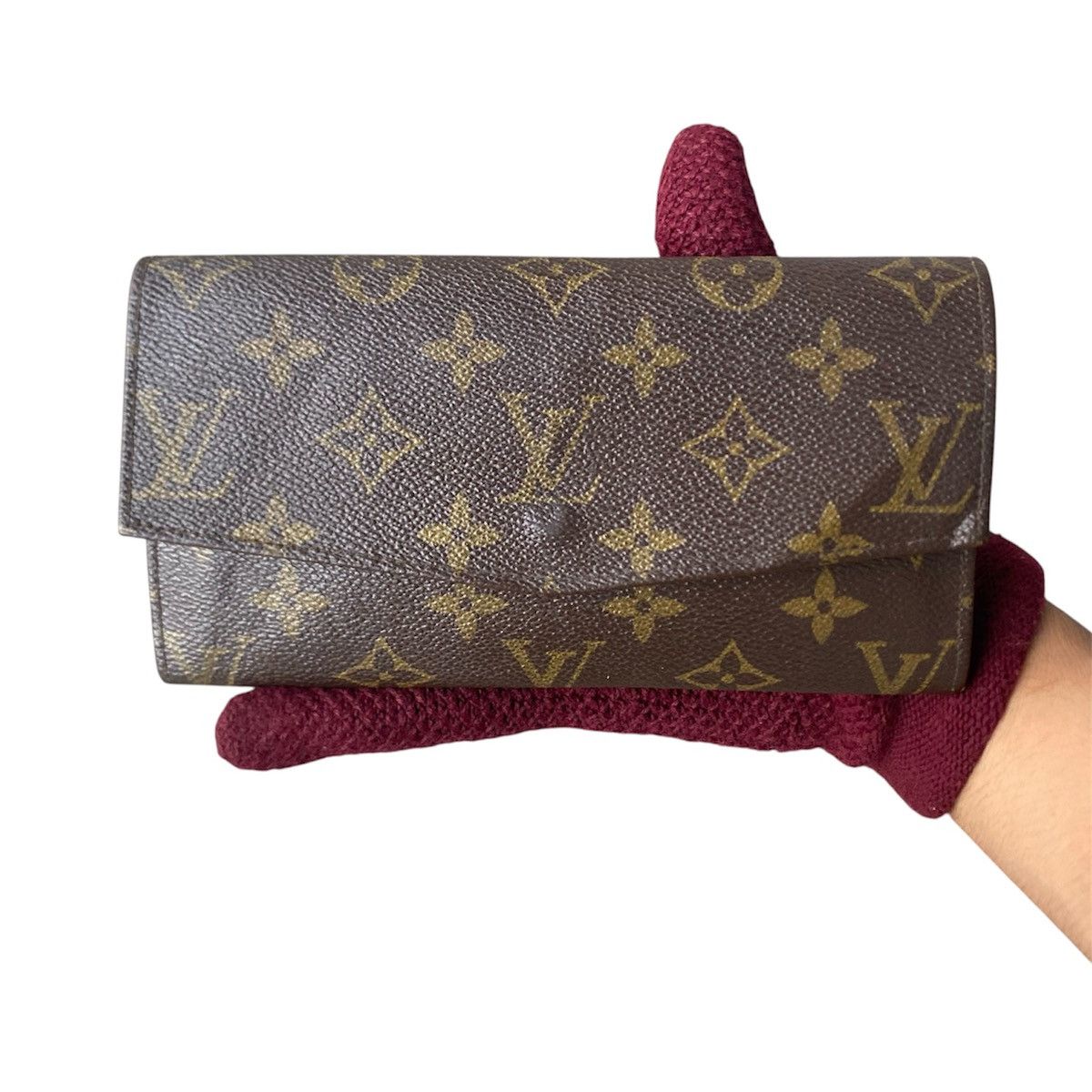 Louis Vuitton Vintage 80’s LV Sarah Long Wallet Classic Monogram Canvas Size ONE SIZE - 1 Thumbnail