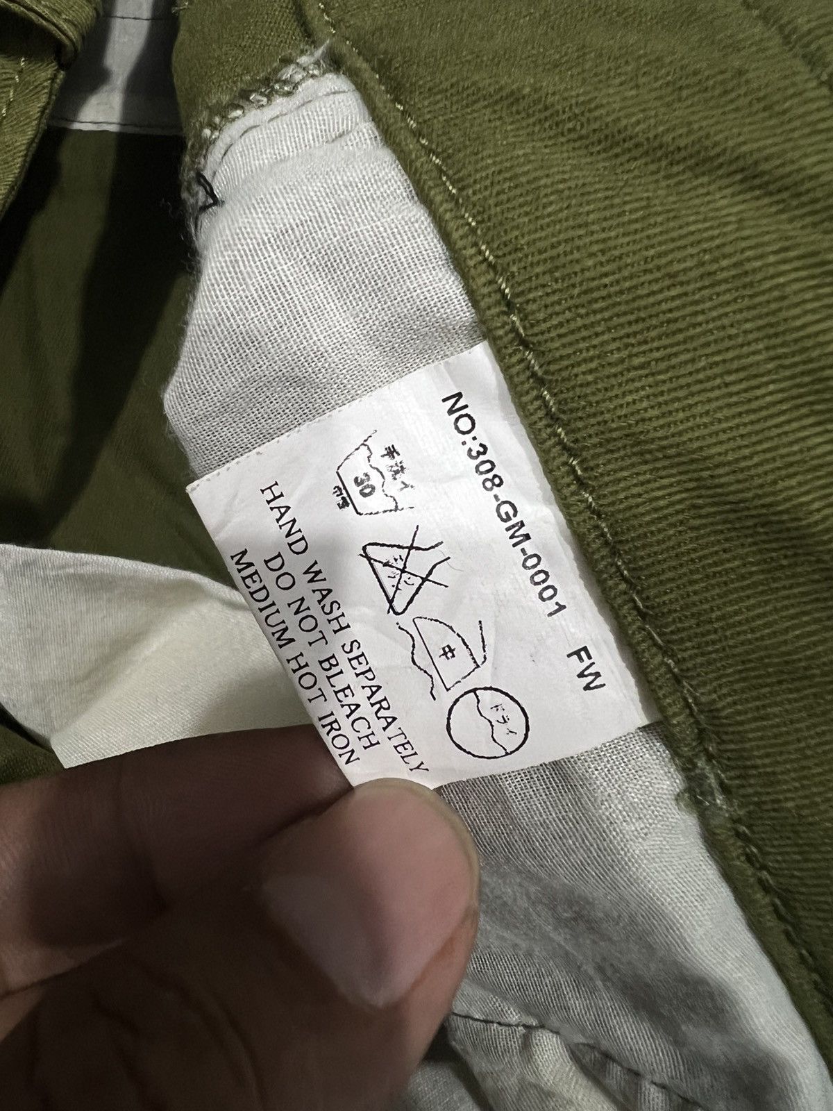 Japanese Brand GGD Cargo Pants Size US 34 / EU 50 - 13 Thumbnail