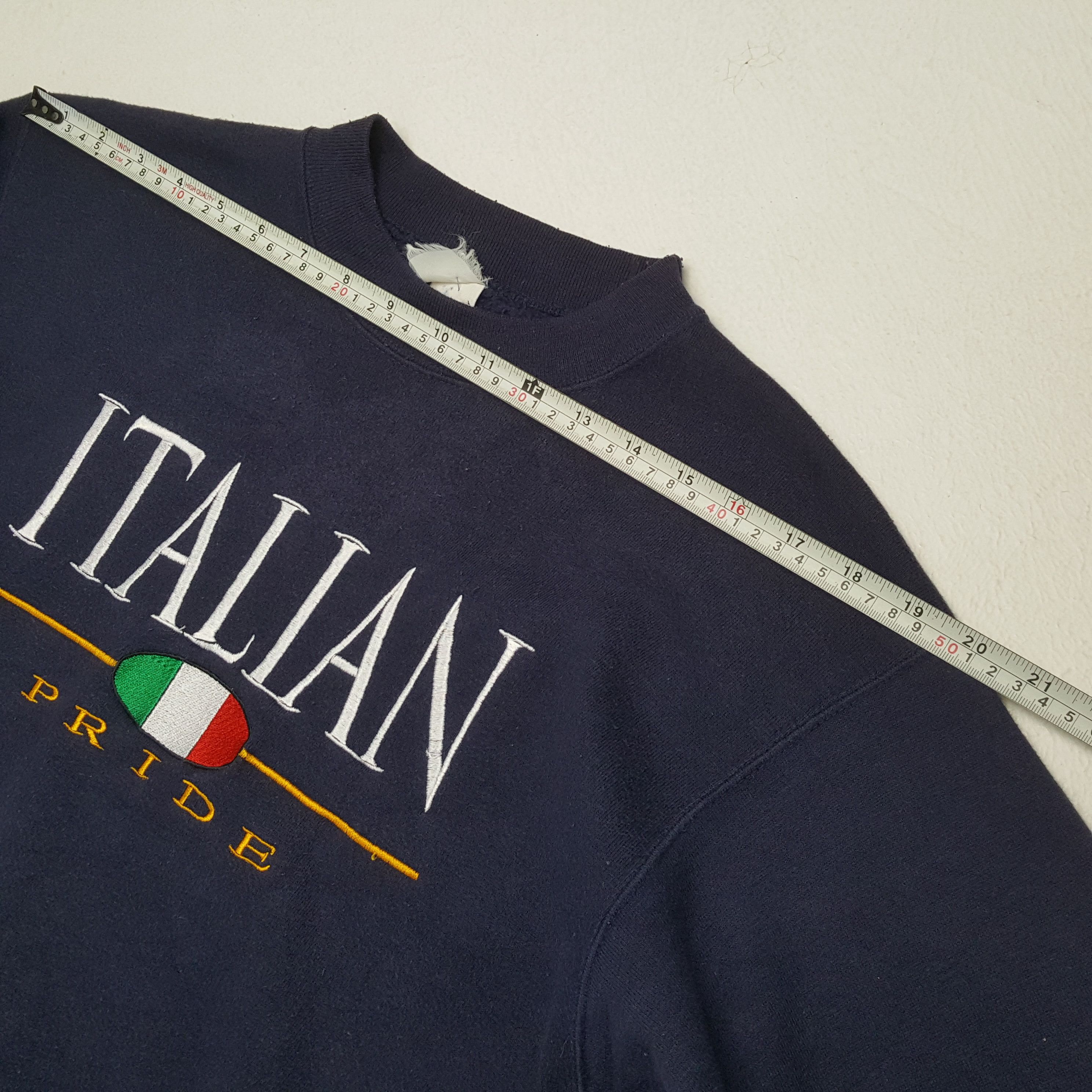 Vintage Vintage ITALIAN PRIDE Streetwear Style Promo Sweatshirts Size US S / EU 44-46 / 1 - 4 Thumbnail