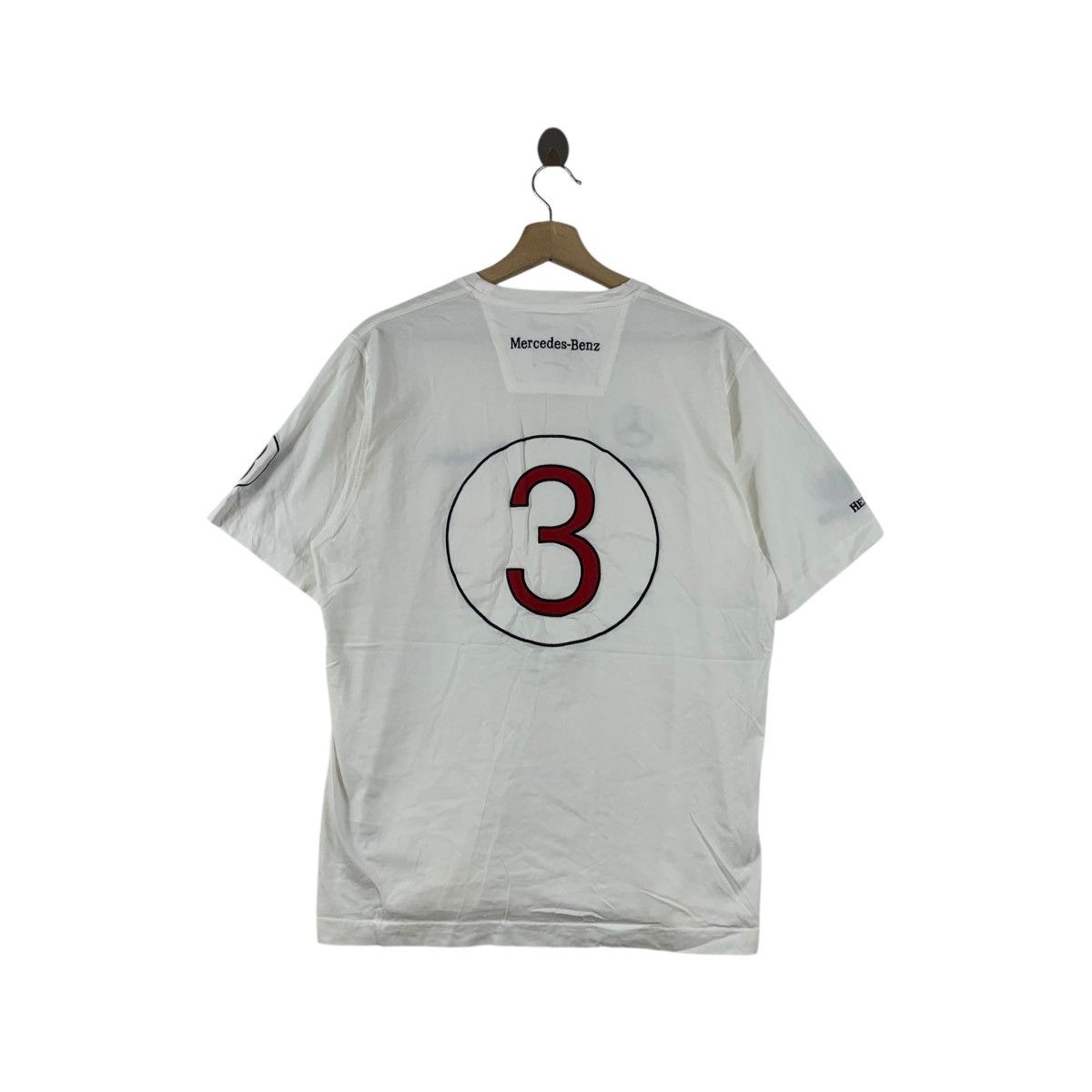Vintage Vintage MERCEDES BENZ MICHAEL SCHUMACHER Tee Shirt Top Size US M / EU 48-50 / 2 - 6 Thumbnail