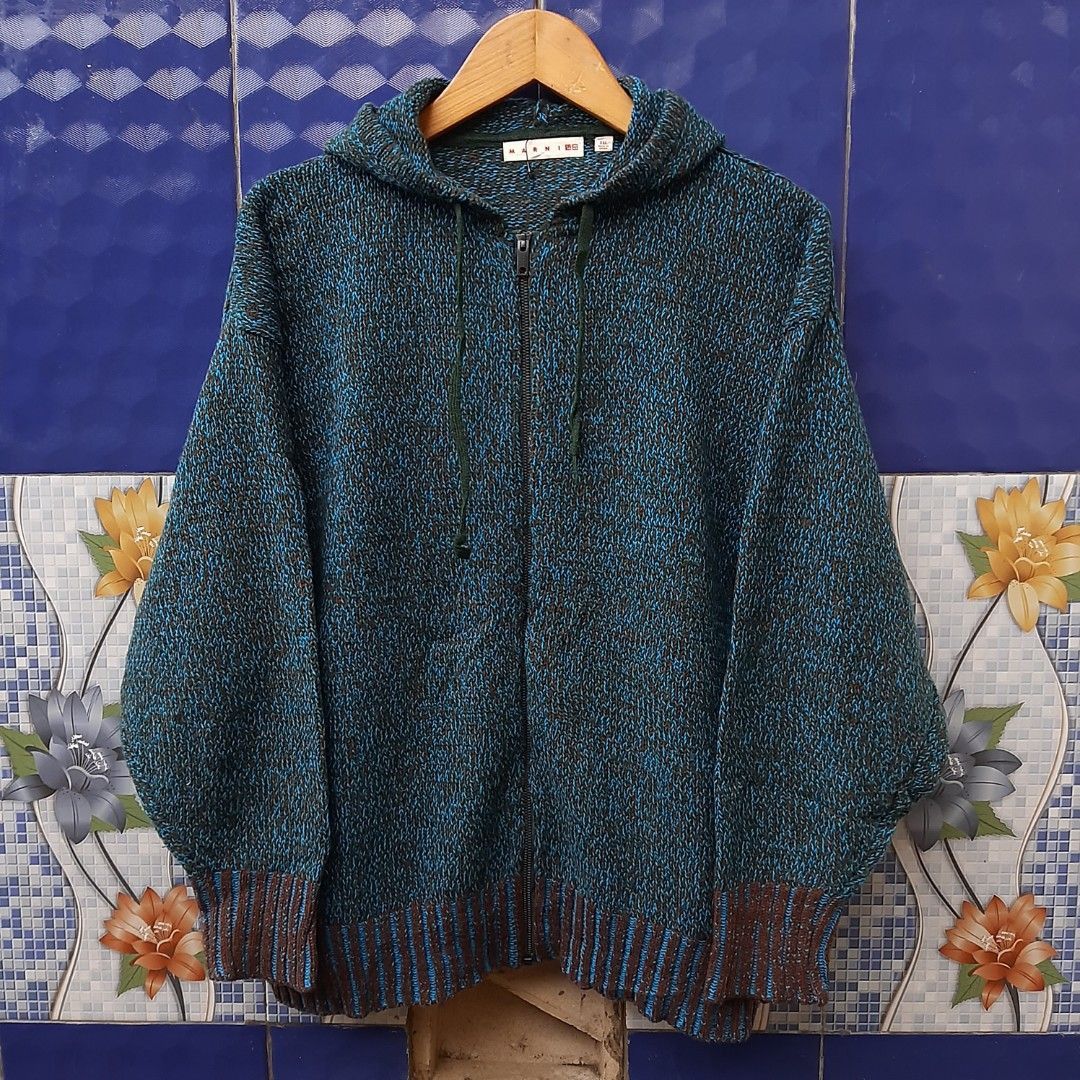 Marni Marni x uniqlo knit sweater hoodie Size US XL / EU 56 / 4 - 2 Thumbnail