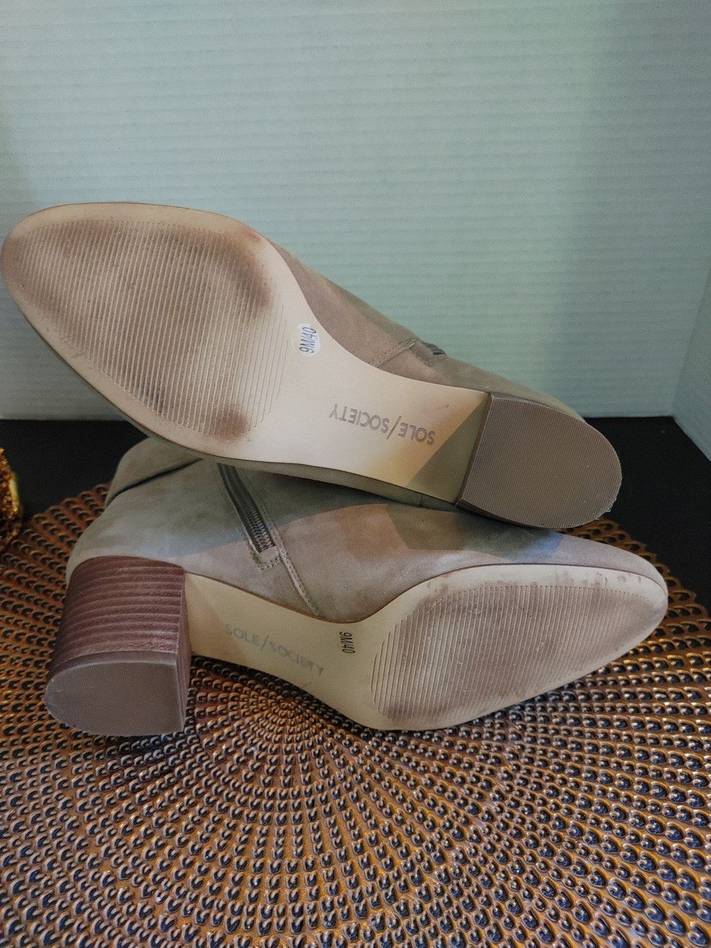 Other Sole Society Palan Leather Booties Size 9M Size US 9 / IT 39 - 6 Thumbnail