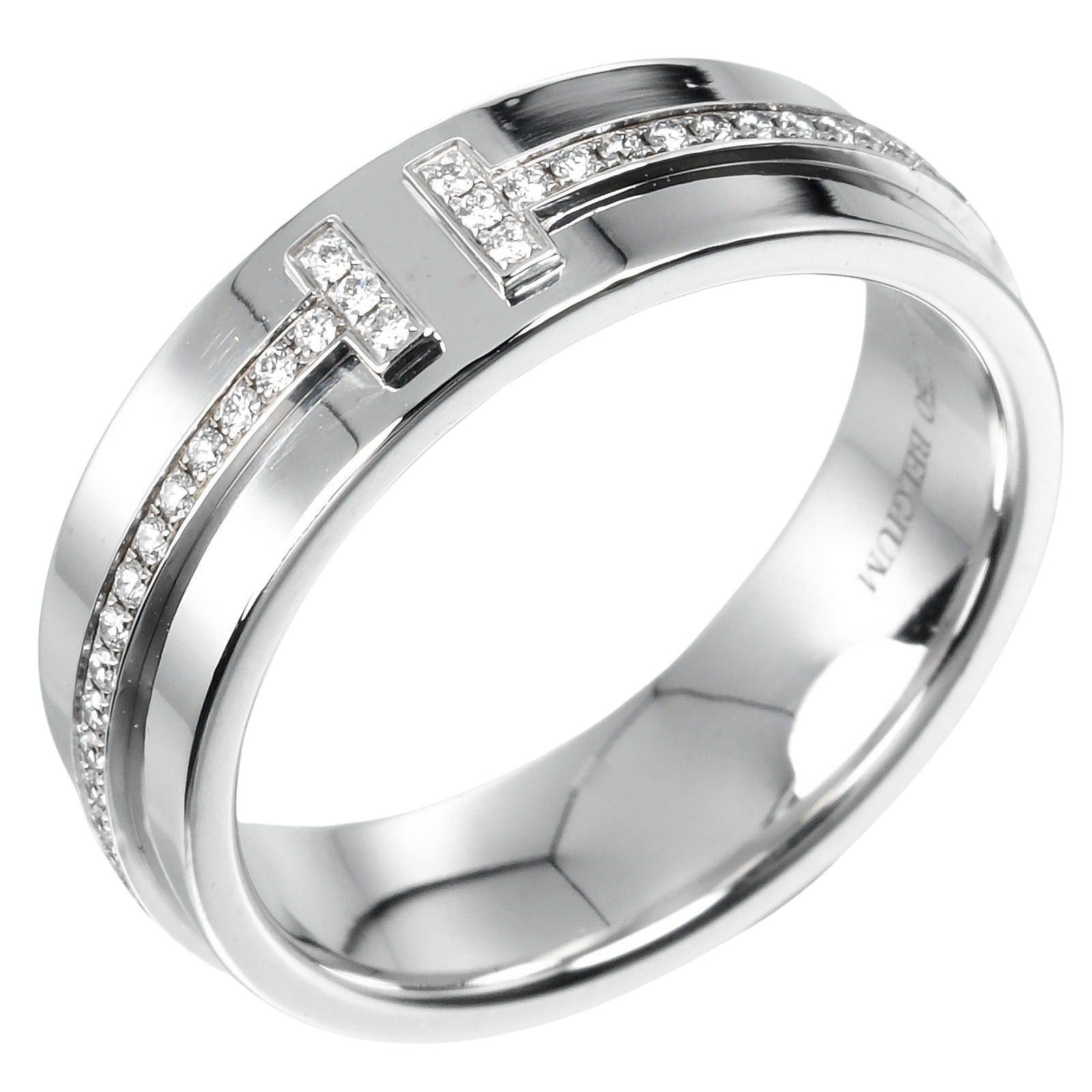 Tiffany & Co. Tiffany & Co T Two ring Size ONE SIZE - 1 Thumbnail