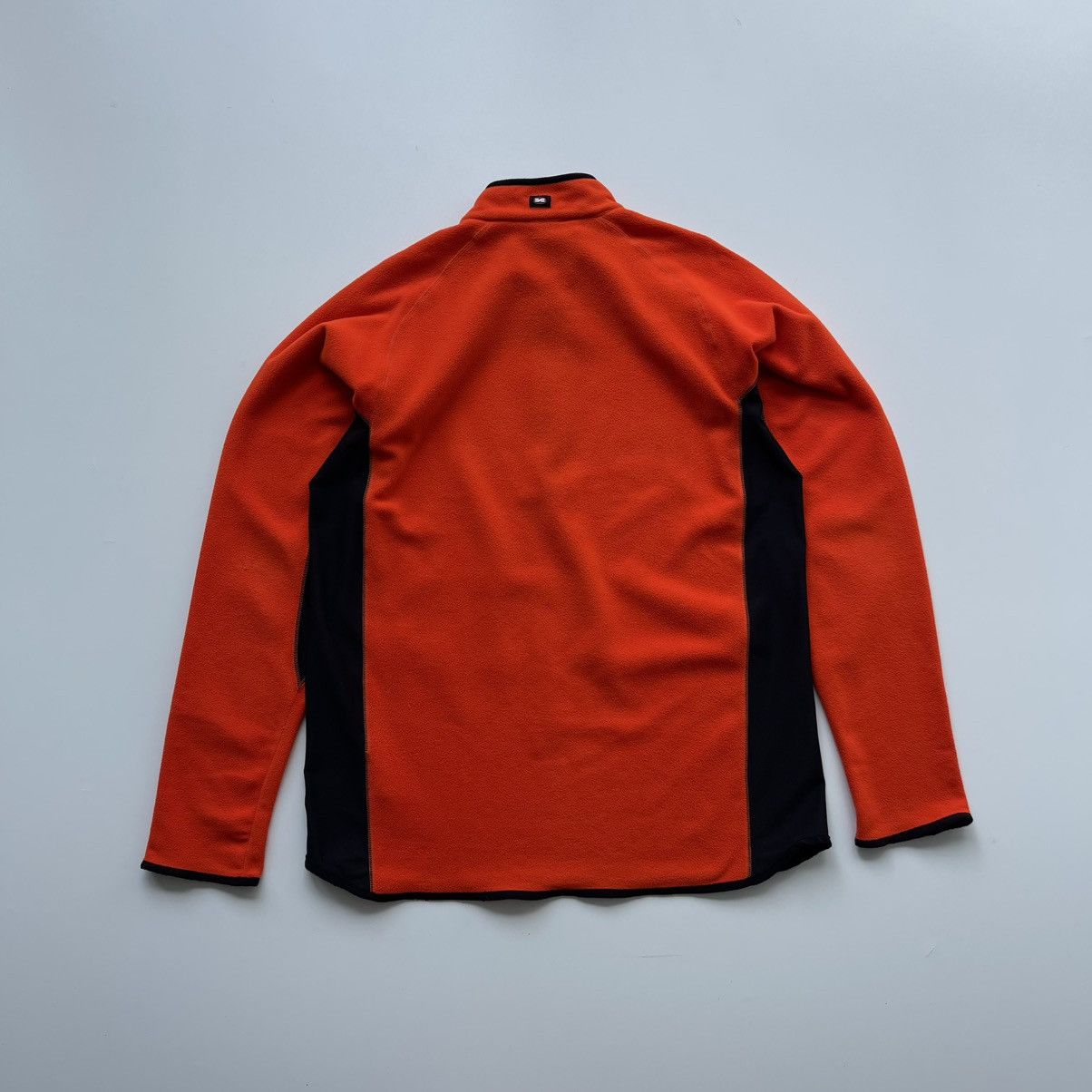 Nike × Vintage Nike Vintage Therma Fit 1/2 Zip Fleece Jacket Orange Y2K Size US XL / EU 56 / 4 - 3 Thumbnail