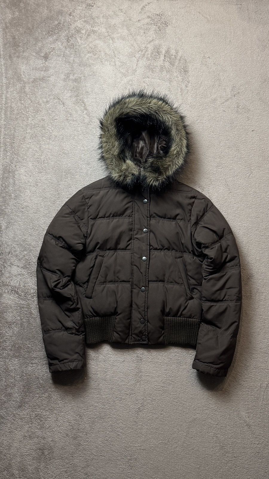 Japanese Brand Crazy Y2K faux fur hood jacket Playboi Carti LGB Goa styled Size US S / EU 44-46 / 1 - 1 Thumbnail