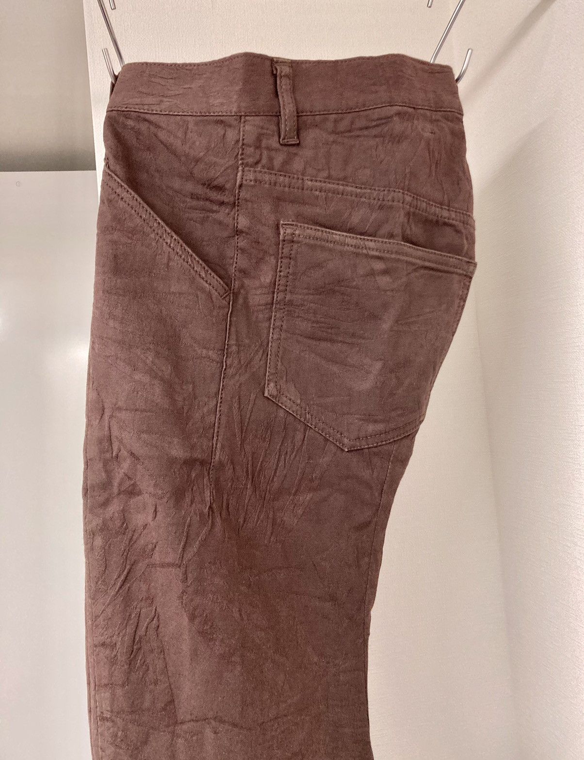 Kazuyuki Kumagai Attachment KAZUYUKI KUMAGAI ATTACHMENT Jtype Curved woven stretch pants Size US 30 / EU 46 - 3 Thumbnail