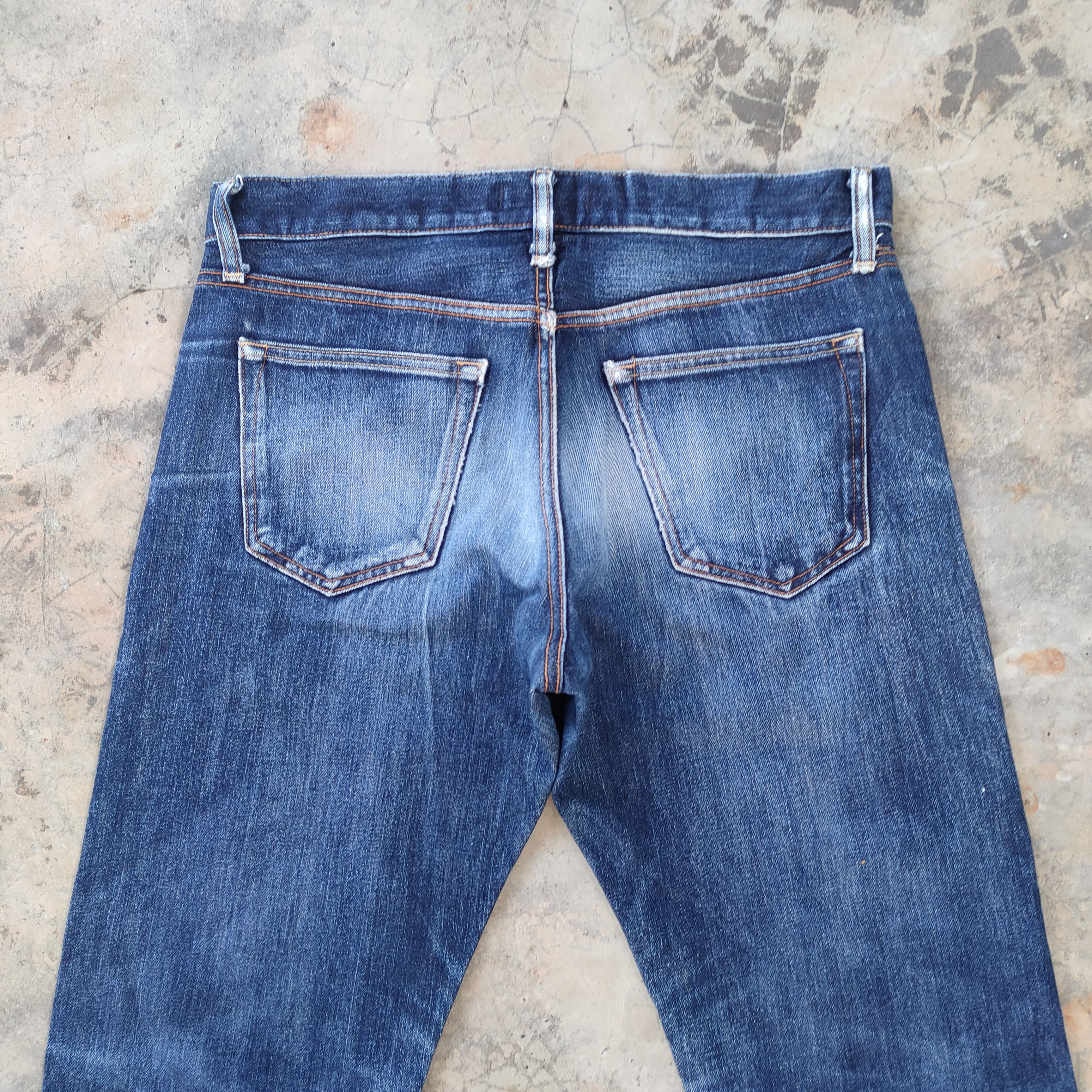 Japanese Brand × Jean W33 VINTAGE JAPANESE DISTRESSED RIPPED FADED JEANS PANTS Size US 33 - 9 Thumbnail
