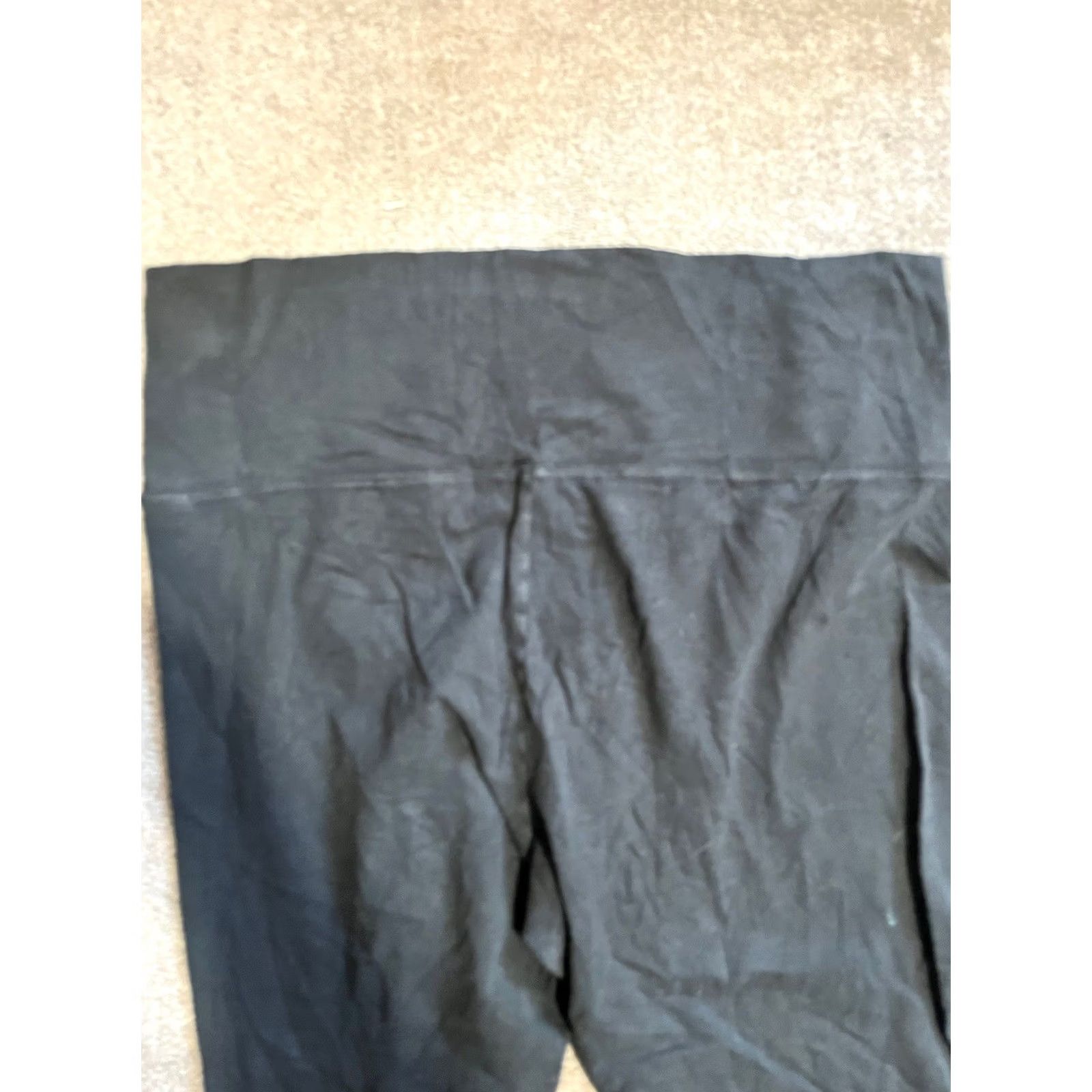 Vintage Aerie Play Capri Leggings Move High Waisted XL Black Size 40" / US 18 - 2 Thumbnail