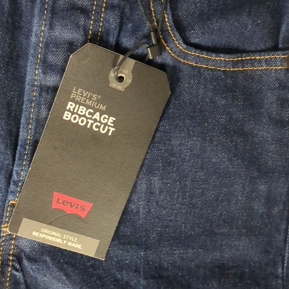 Levi's Levi's premium ribcage button fly bootcut jeans soS 24x33 Size 24" / US 00 / IT 34 - 3 Thumbnail
