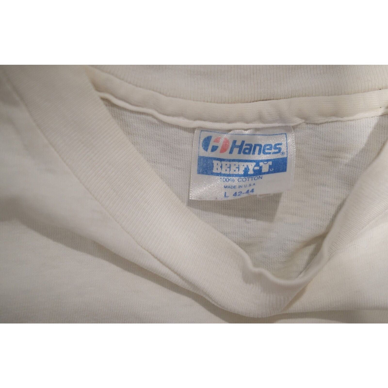 Hanes Vintage 80s Hanes Paul McCartney World Tour T-Shirt L Music Size US L / EU 52-54 / 3 - 6 Thumbnail