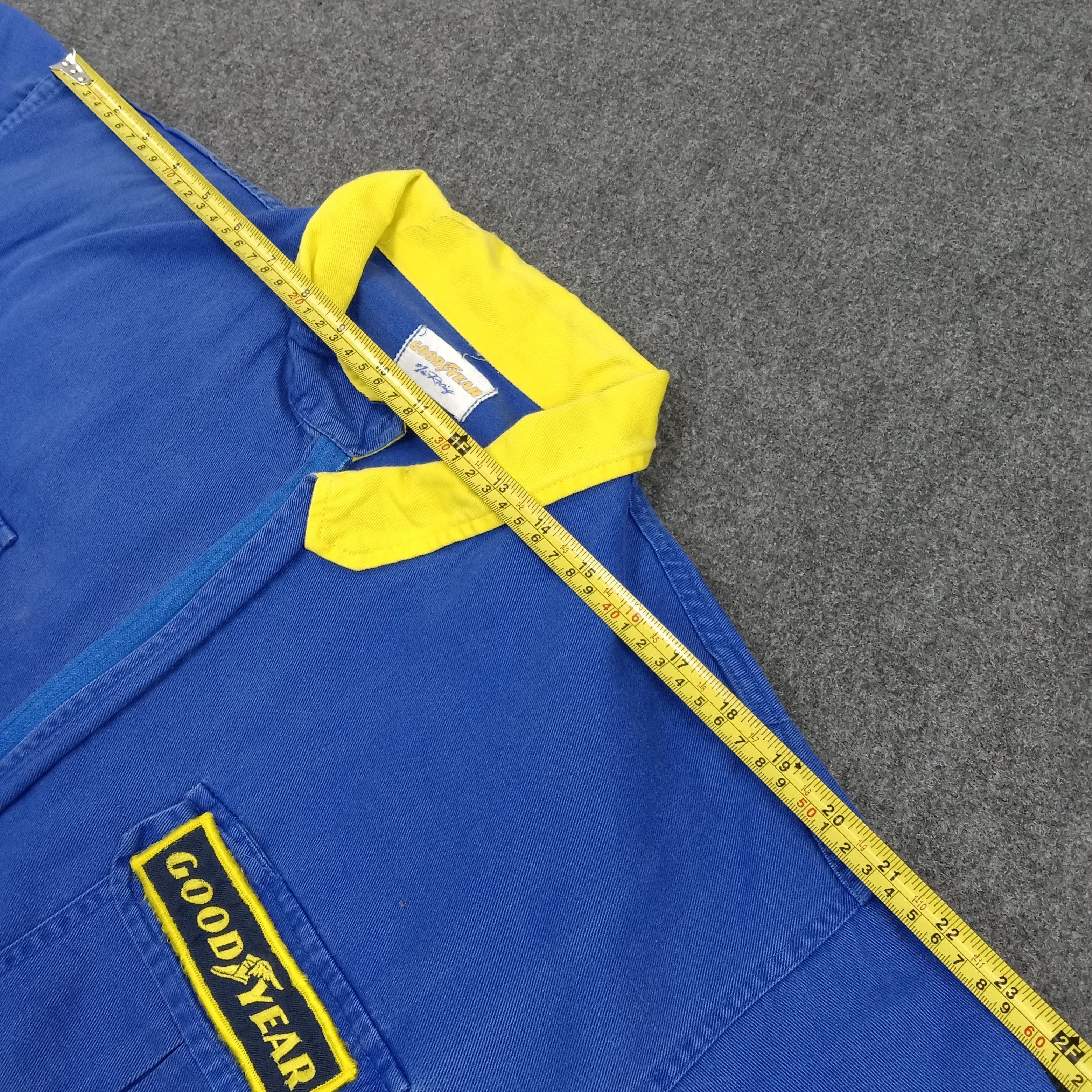 Japanese Brand × Vintage Good Year Racing Formula One F1 Coverall Jacket Size US XL / EU 56 / 4 - 9 Thumbnail