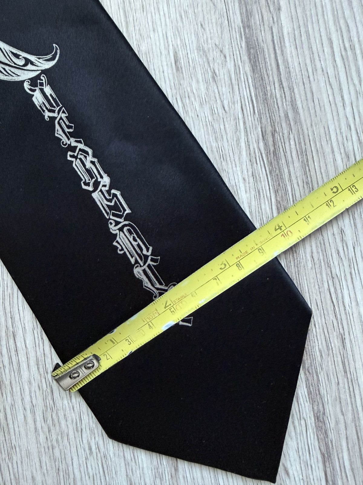 Versace Rare Gianni Versace logo silk tie Size ONE SIZE - 14 Thumbnail
