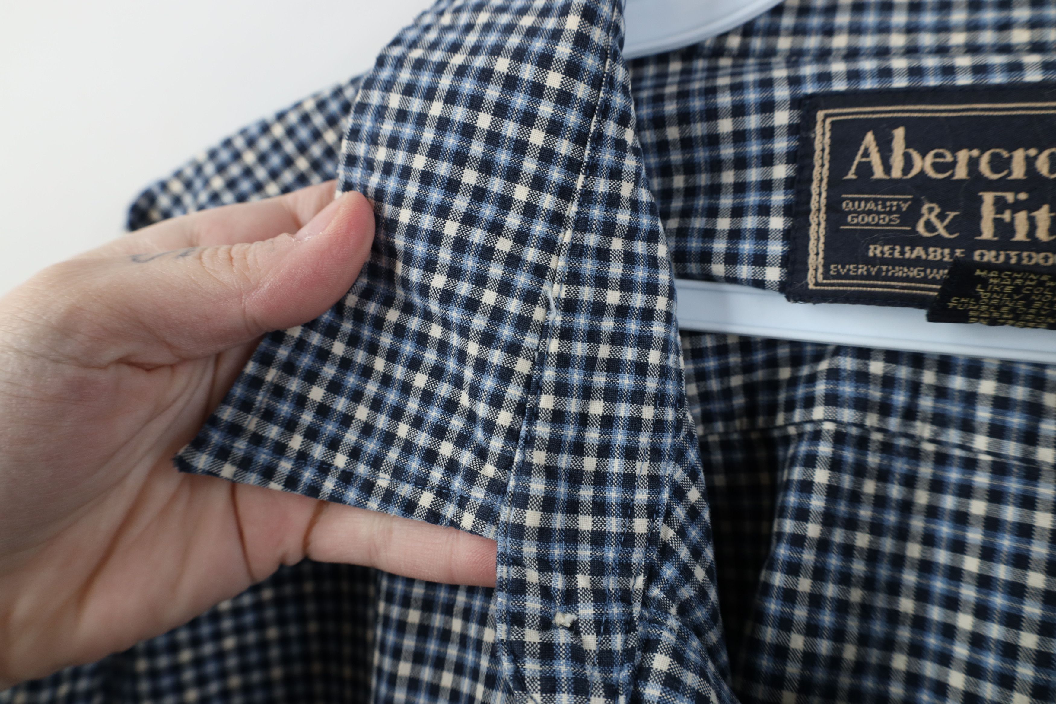 Abercrombie & Fitch Vintage 90s Abercrombie & Fitch Baggy Collared Button Shirt Size US XL / EU 56 / 4 - 8 Thumbnail