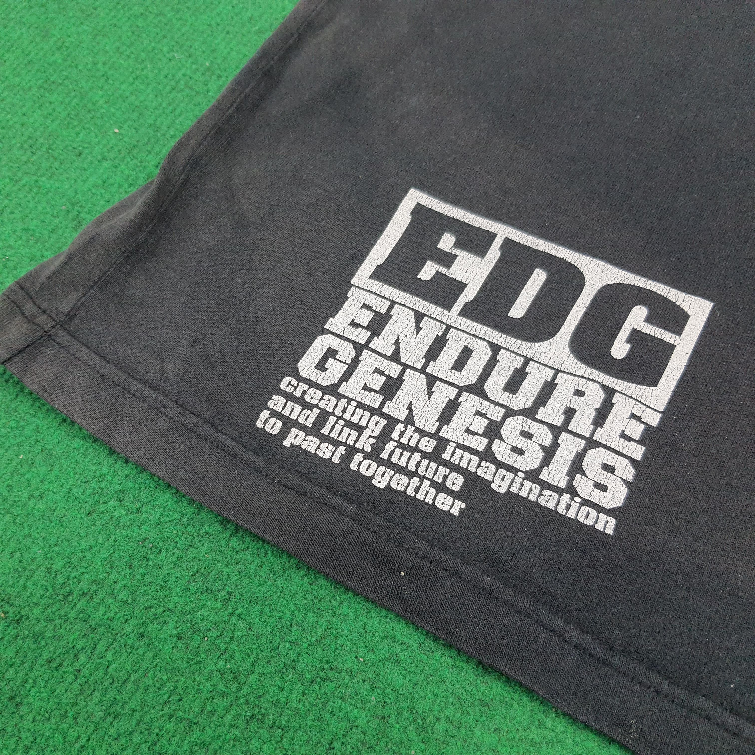 Vintage Vintage Endure Genesis EDG Streetwear Skate Tshirt Size US XL / EU 56 / 4 - 4 Thumbnail