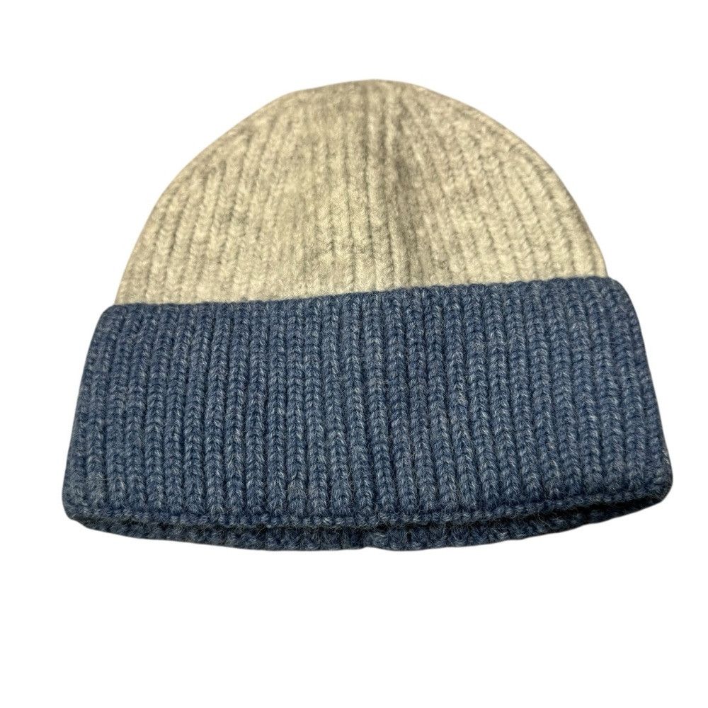 Free People New Free People Colorblock Ribbed Knit Beanie Hat Size ONE SIZE - 1 Thumbnail