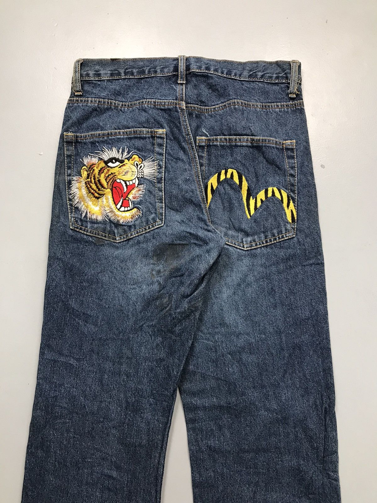 Japanese Brand Vintage Japanese brand seagull embroidered denim Size US 30 / EU 46 - 10 Thumbnail
