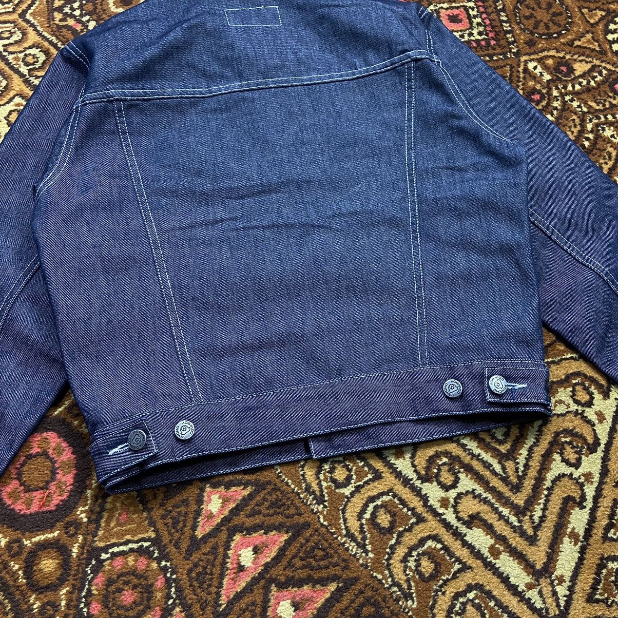 Japanese Brand × Vintage 📌 Vintage Psycho Cowboy y2k Denim Jacket Made in Italy Size US S / EU 44-46 / 1 - 16 Thumbnail