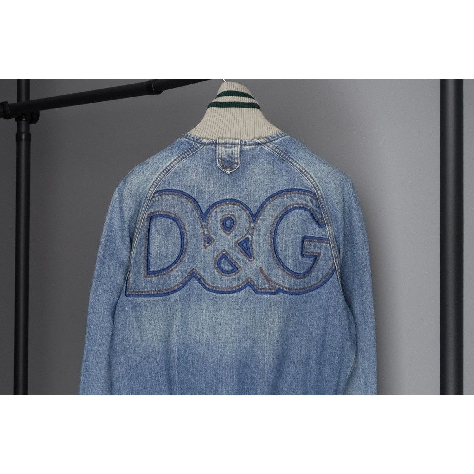 Dolce & Gabbana Vintage archive dolce gabbana big back dg logo denim jacket Size US M / EU 48-50 / 2 - 9 Thumbnail