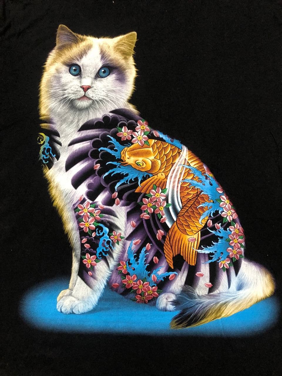 Other Glow In The Dark Cat Tee Size US M / EU 48-50 / 2 - 5 Thumbnail