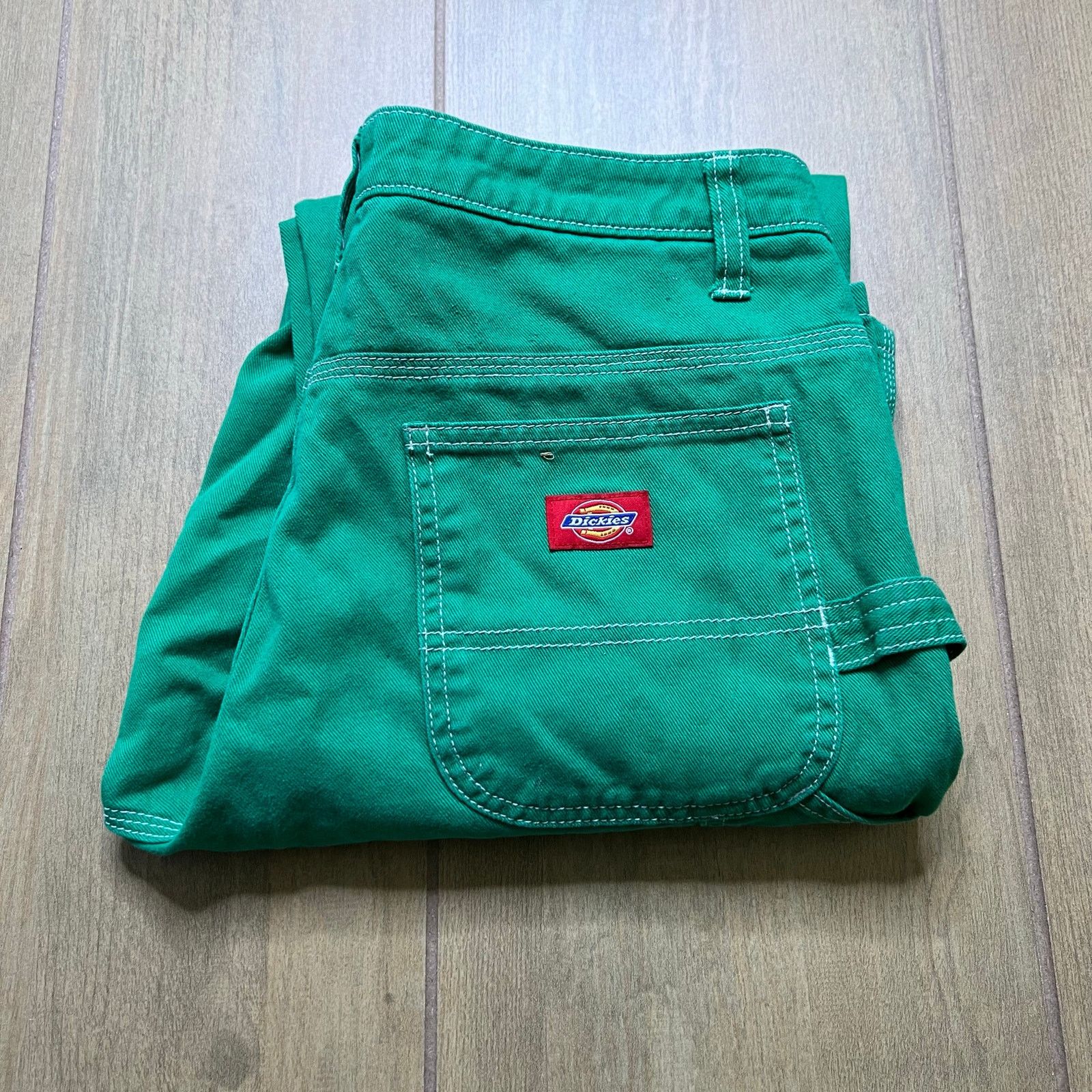 Dickies Y2K Dickies Women Sz 5/27 Duck carpenter pants in Green Y2K Size 27" / US 4 / IT 40 - 1 Thumbnail