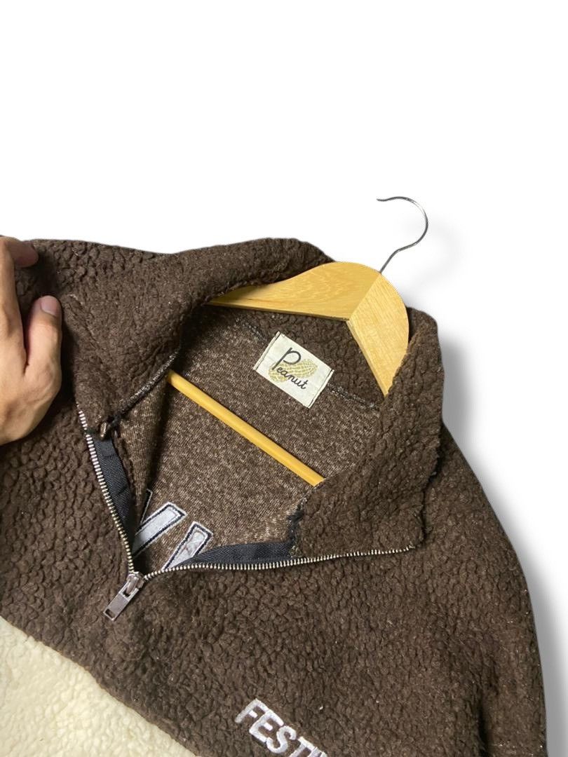 Japanese Brand PEANUT Japanese Brand Half-zip Fleece Jacket (136) Size US S / EU 44-46 / 1 - 3 Thumbnail