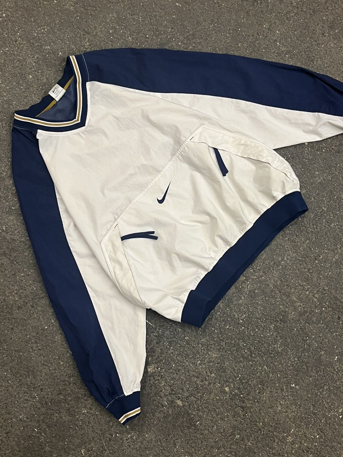 Nike × Vintage Nike center swoosh lightweight jacket hype rare streetwear Size US XL / EU 56 / 4 - 1 Thumbnail