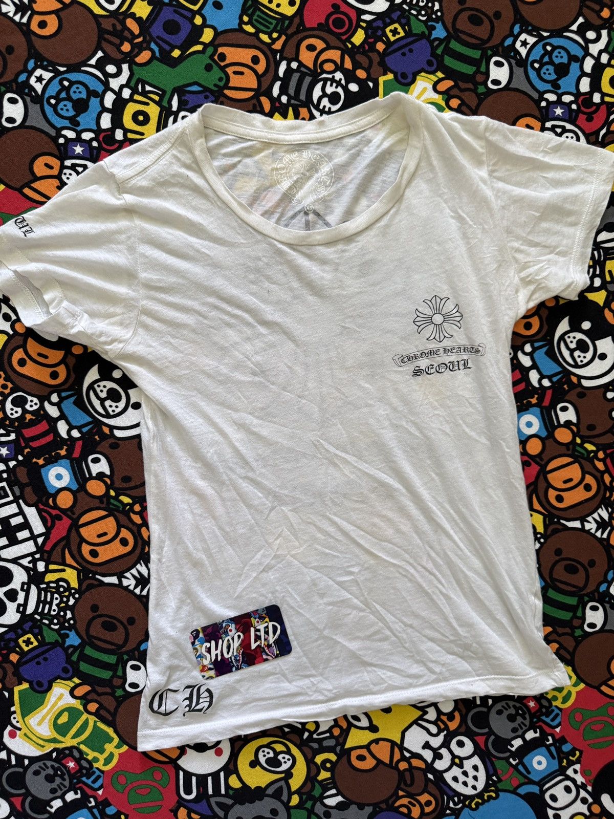 Chrome Hearts Chrome Hearts Seoul Cross Logo Tee Size XS / US 0-2 / IT 36-38 - 2 Thumbnail