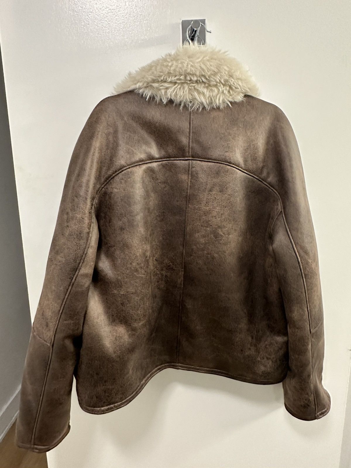 Sefr Sefr aviator leather jacket Size US XL / EU 56 / 4 - 3 Thumbnail