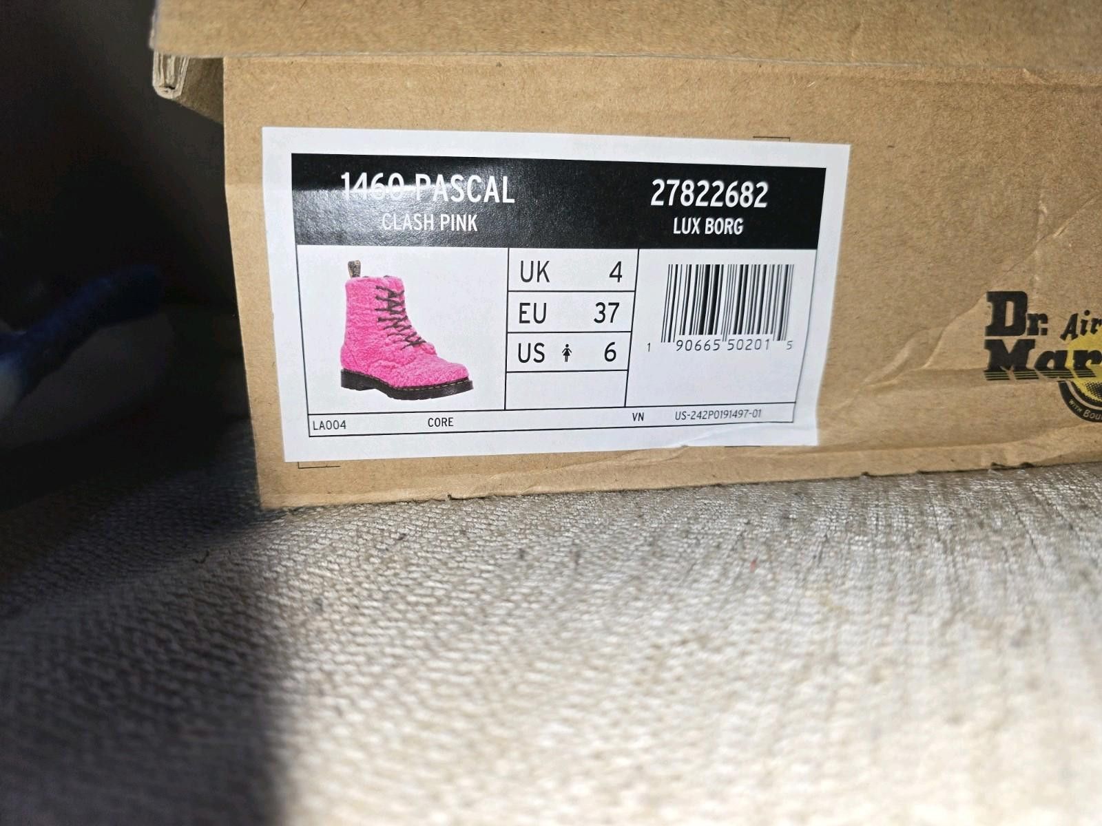 Dr. Martens Dr Martens 1460 Pascal Faux Shearling Pink Lux Boots Size US 6 / IT 36 - 2 Thumbnail