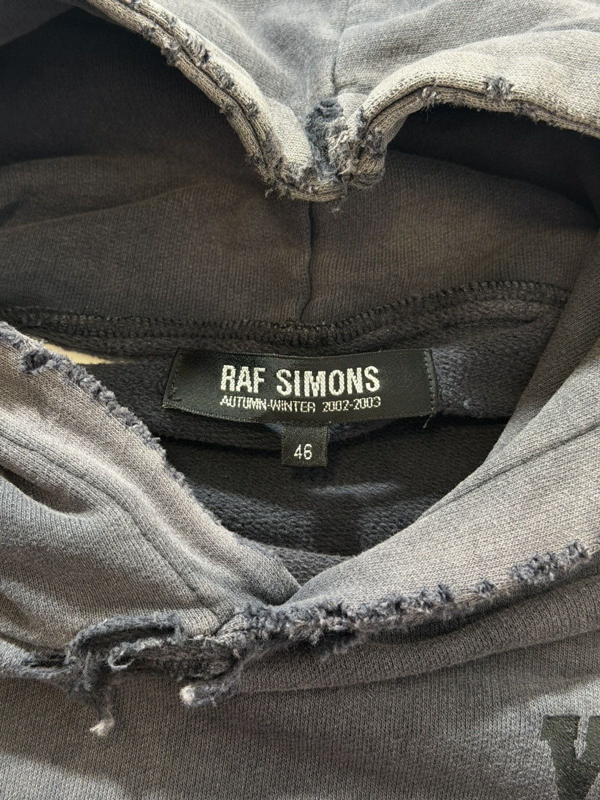 Raf Simons AW02 Raf Simons Black Virginia Creeper Roots Hoodie Size US S / EU 44-46 / 1 - 6 Thumbnail