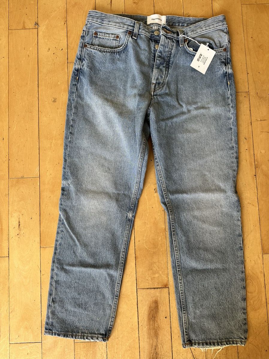 Harmony Paris Classic Denim Jeans Size US 33 - 1 Thumbnail