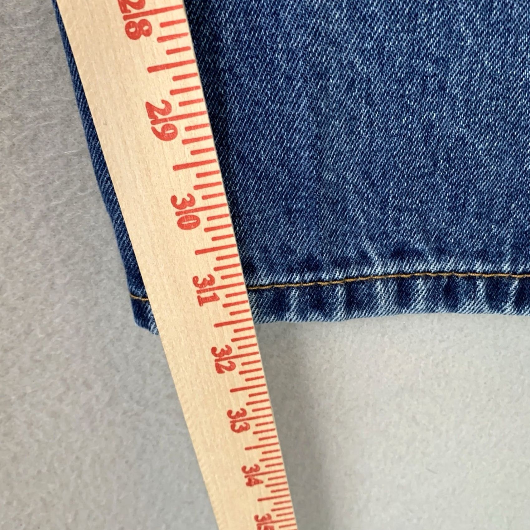 Levi's VINTAGE Jeans Mens 36 Blue Levis Men 36x32 Denim Workwear Preppy Dadcore Y2K Size US 36 / EU 52 - 7 Thumbnail