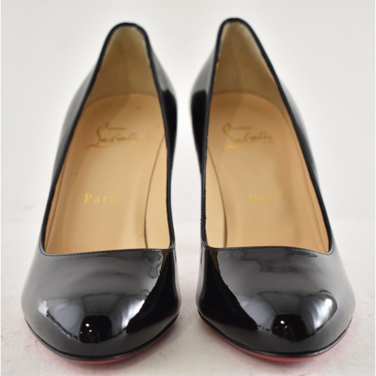 Christian Louboutin Christian Louboutin Dolly Pump 85 Black Patent Leather Size US 6 / IT 36 - 7 Thumbnail