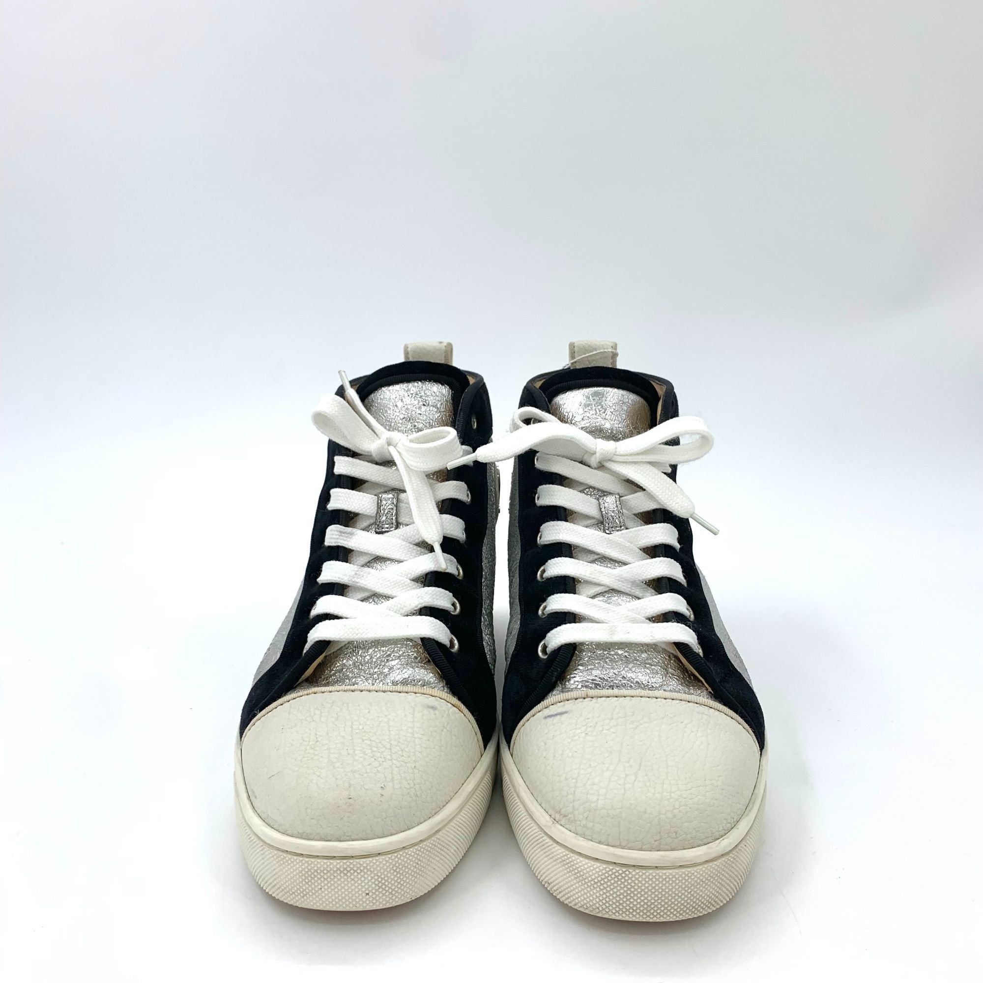 Christian Louboutin Christian Louboutin Color-Block High-Top Sneakers (Size 41) Size US 8 / EU 41 - 11 Thumbnail