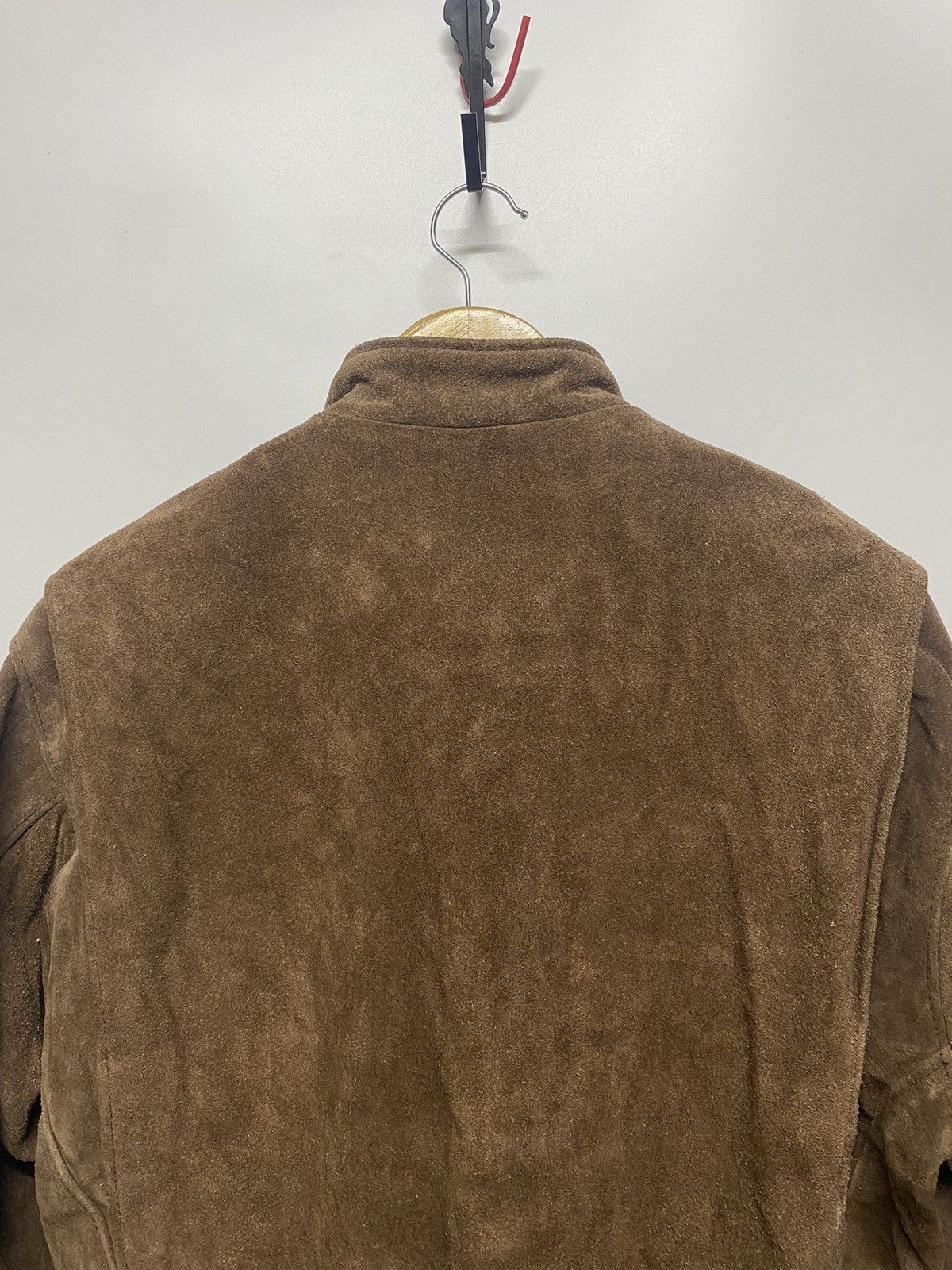 Schott Vtg Schott Leather Riders Trucker Jacket Suede Size 38 Brown Size US XL / EU 56 / 4 - 11 Thumbnail
