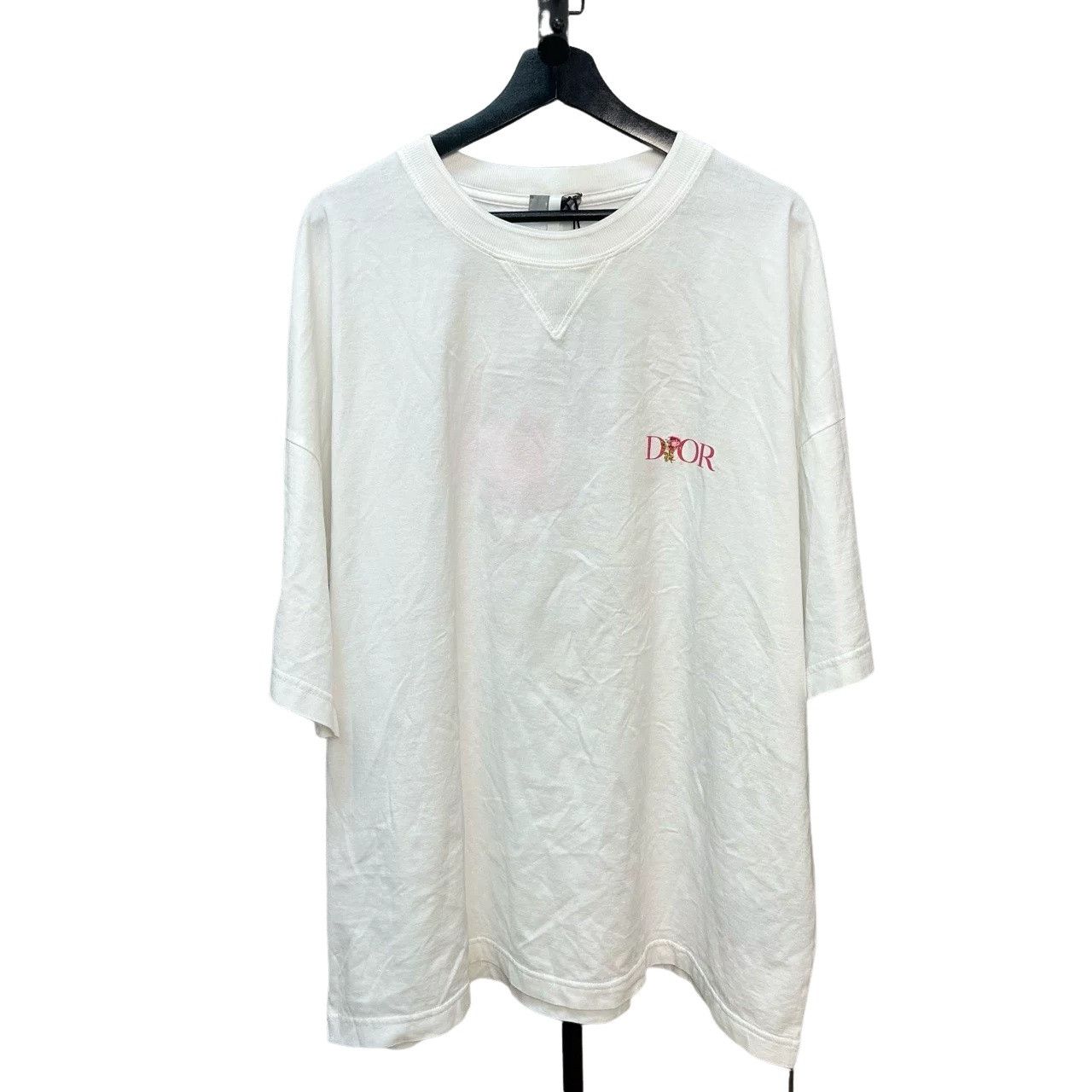 Dior Dior Rose Embroidered T-Shirt Size 3XL Size US XXL / EU 58 / 5 - 1 Thumbnail