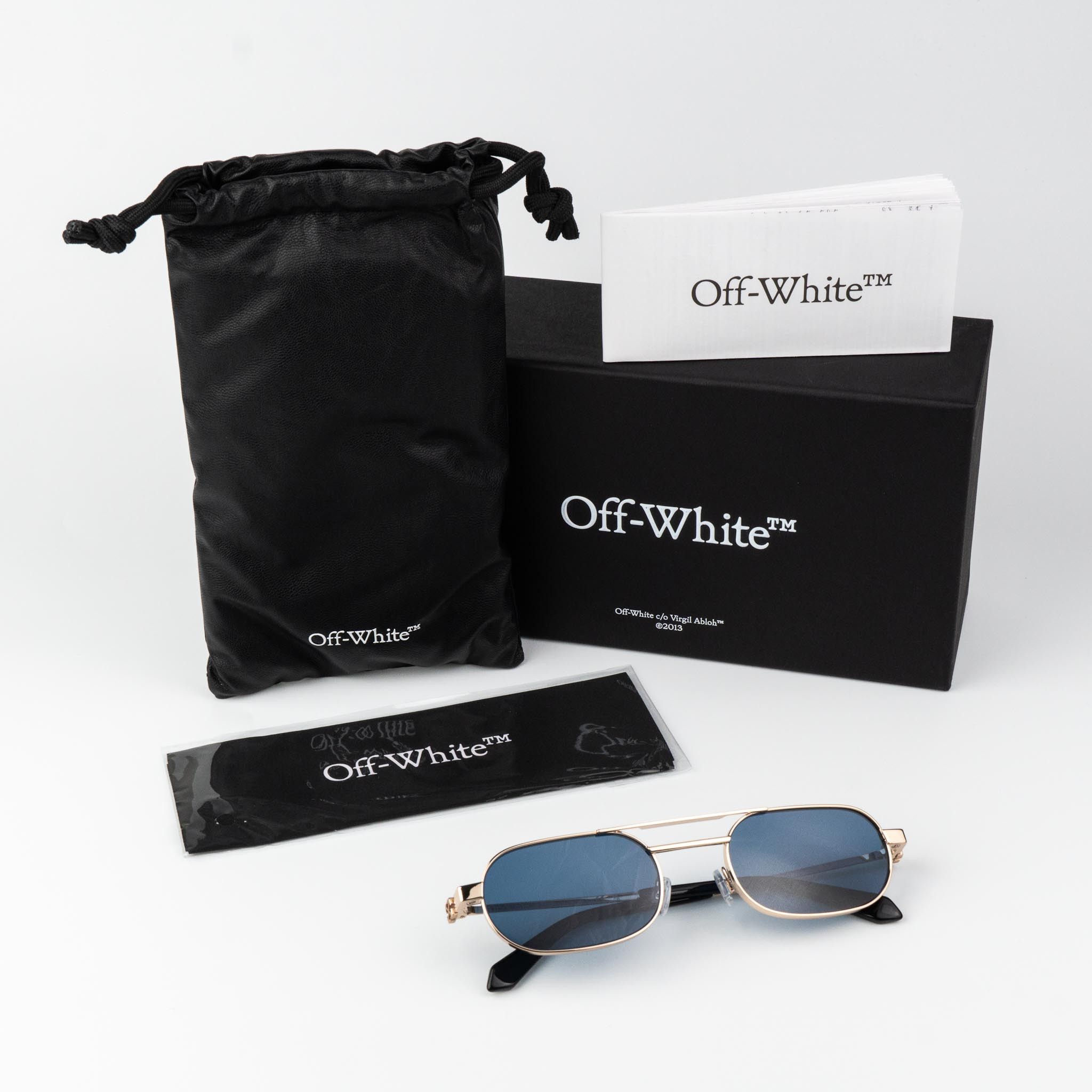 Off-White Off-White VAIDEN Men Sunglasses OERI123 7645 NEW AUTHENTIC Size ONE SIZE - 10 Thumbnail
