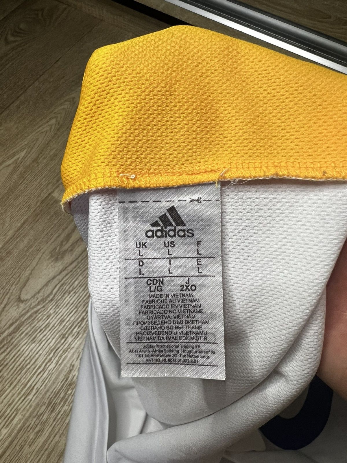 NBA Y2K Adidas Golden State Warriors 30 Curry Jersey Size US L / EU 52-54 / 3 - 8 Thumbnail