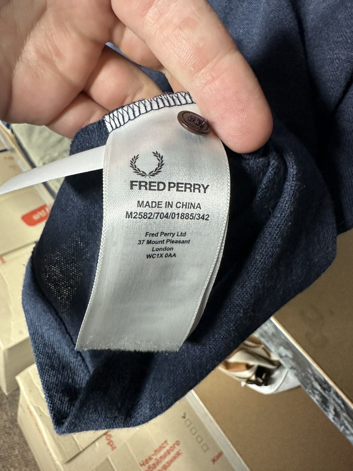 Fred Perry Fred Perry Classic Polo Shirt Size L Short Sleeve Logo Size US L / EU 52-54 / 3 - 7 Thumbnail