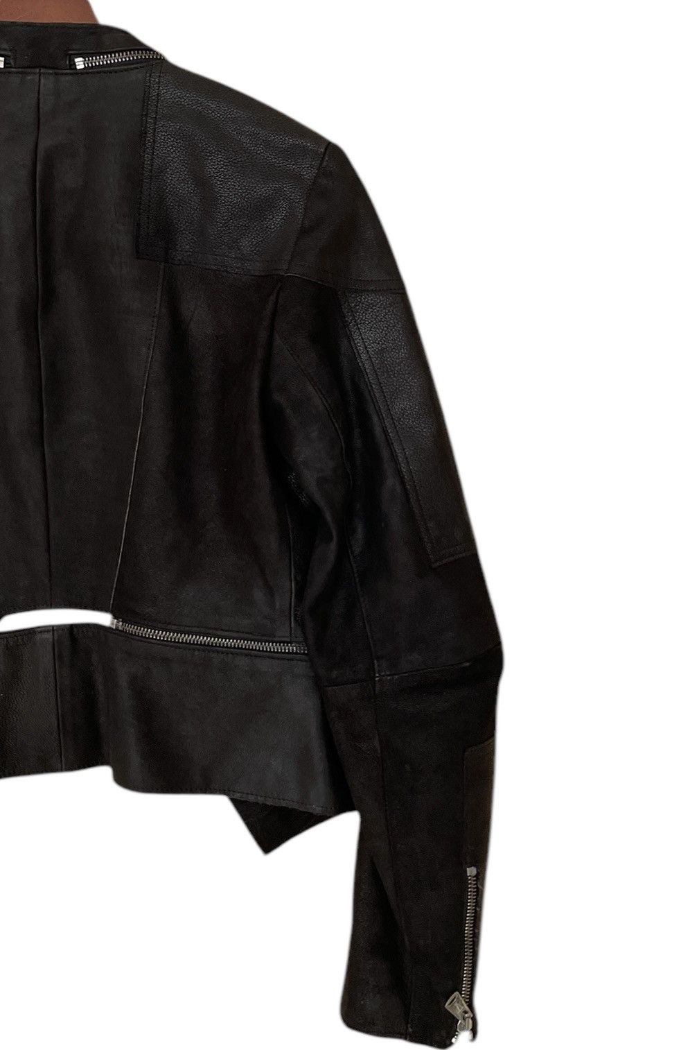 V AVE SHOE REPAIR Vintage Brand Ave Shoe Repair Bondage Leather Jacket 2000s Size US S / EU 44-46 / 1 - 6 Thumbnail