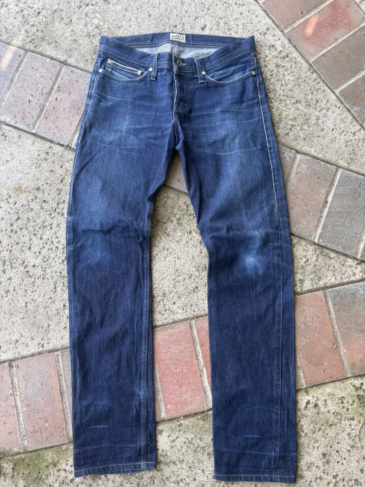 Naked & Famous Naked & Famous “Weird Guy” Selvedge Denim Size US 32 / EU 48 - 1 Thumbnail