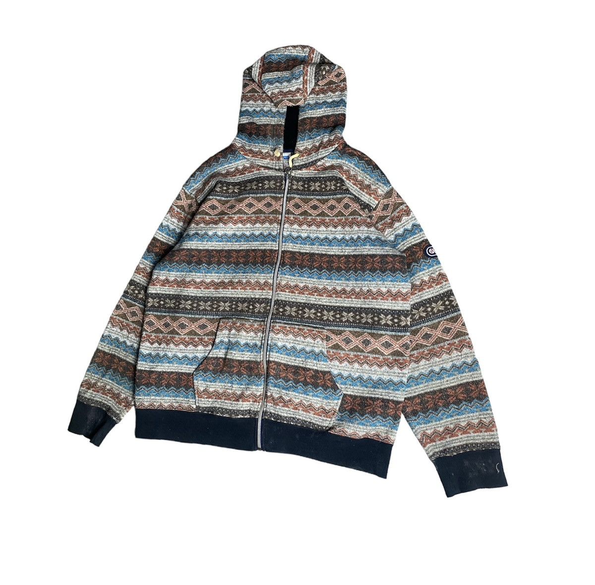 Japanese Brand Outdoor Native Navajo Style Hoodie Size US L / EU 52-54 / 3 - 2 Thumbnail